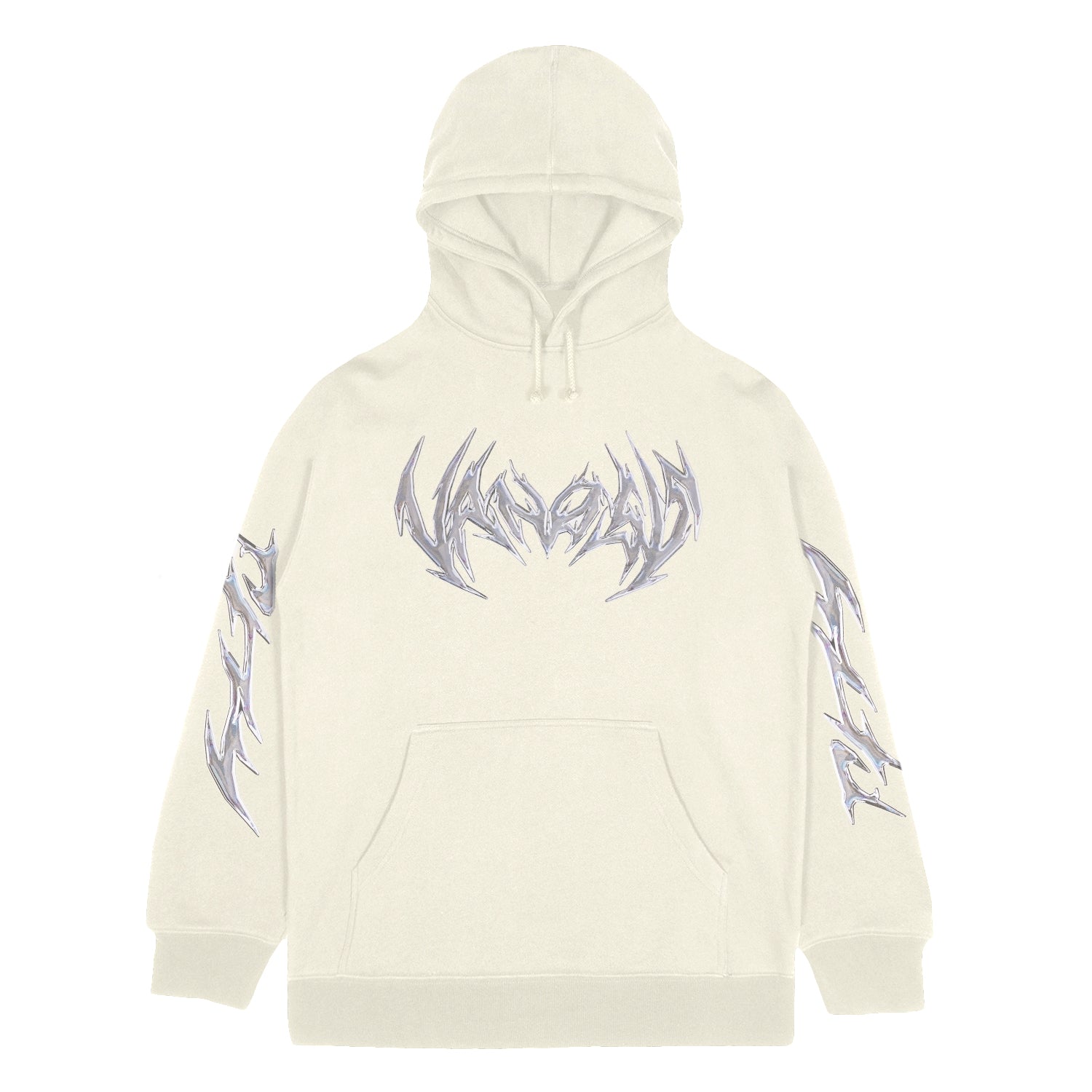 VANOSS® |  LIQUID METAL HOODIE (BONE)