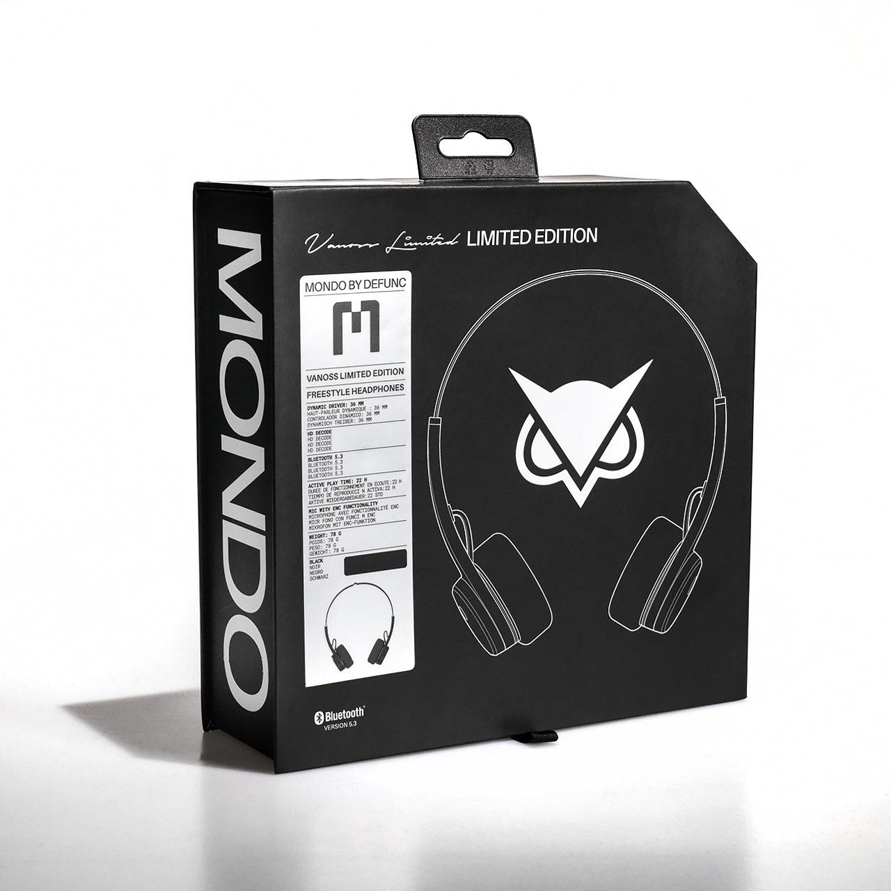 VANOSS® | RETRO ON-EAR HEADPHONES (LIMITED EDITION)